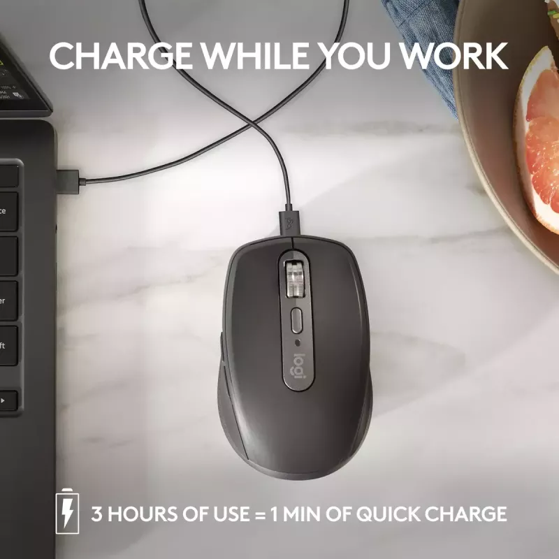 Myš Logitech MX 3S ružová USB optická