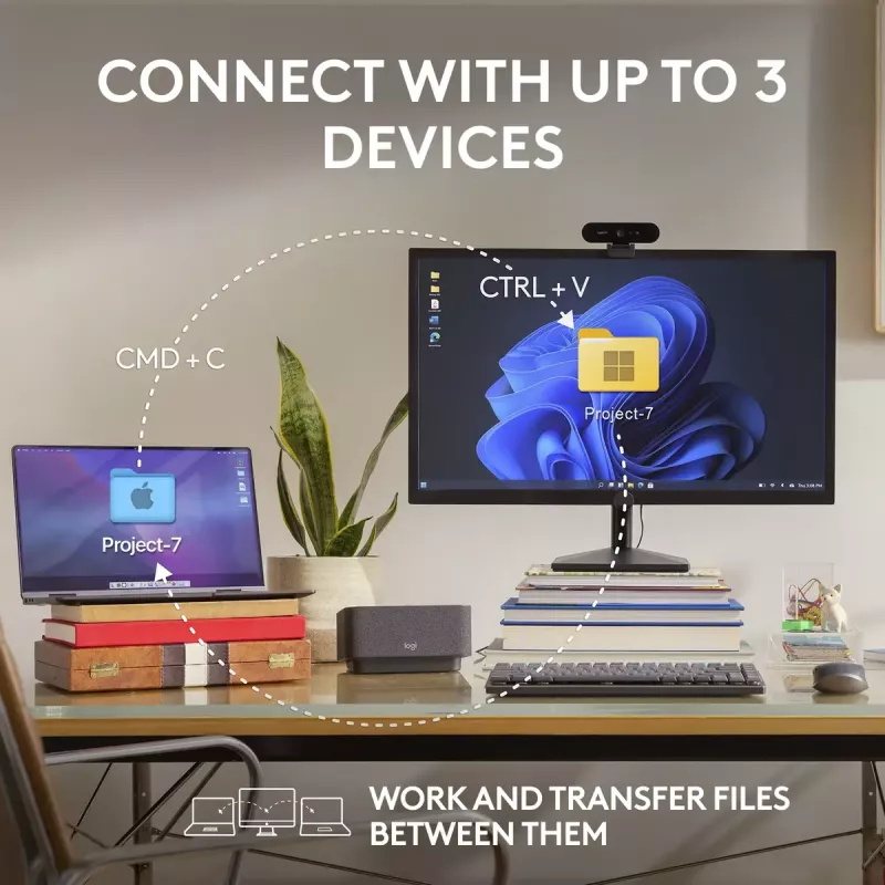 Myš Logitech MX 3S ružová USB optická