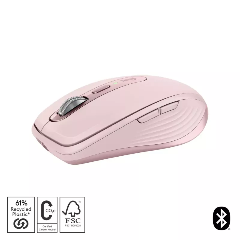 Myš Logitech MX 3S ružová USB optická