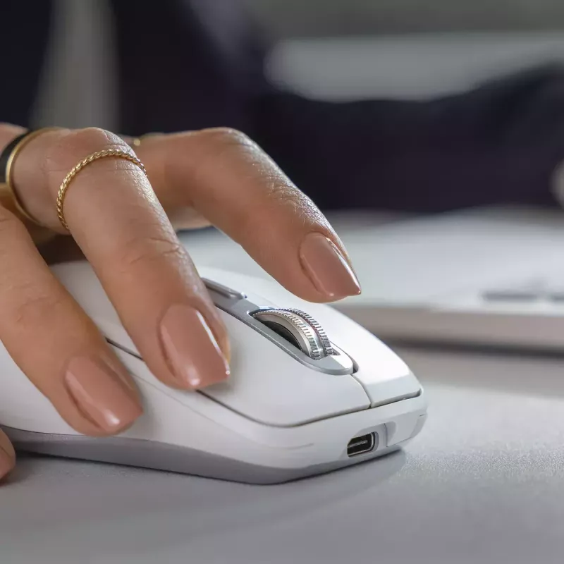 Myš Logitech MX 3S ružová USB optická