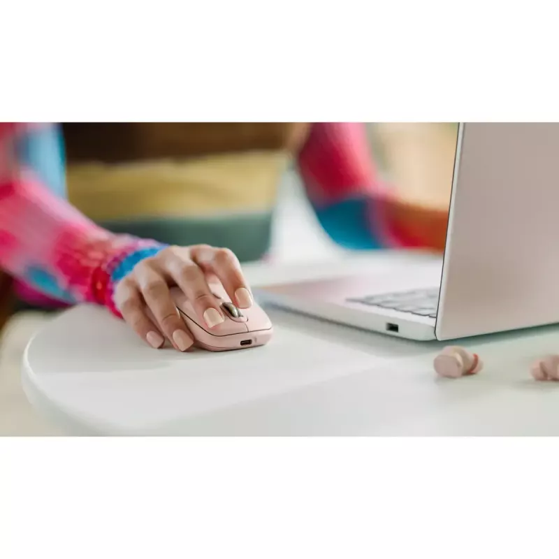 Myš Logitech MX 3S ružová USB optická