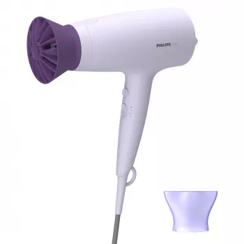 Fén Philips BHD341/10 2100 W, fialová, 6 rýchlostí, 6 teplotných stupňov, studený vzduch, tryska na úpravu vlasov
