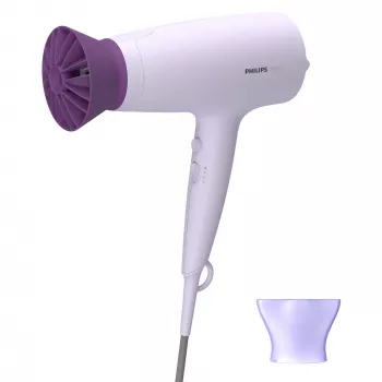 Fén Philips BHD341/10 2100 W, fialová, 6 rýchlostí, 6 teplotných stupňov, studený vzduch, tryska na úpravu vlasov