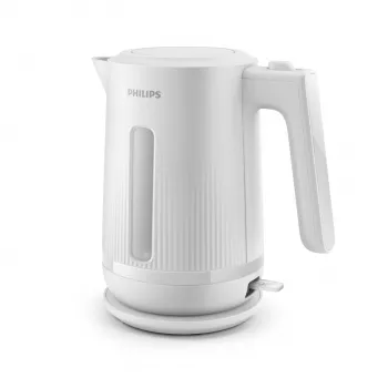 Philips 3000 Series rýchlovarná kanvica, 1,7 l, 2200 W, biela, plast, ochrana proti prehriatiu, bezšnúrová