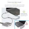 StarTech.com USB-C dokovacia stanica, Dual 4K 60Hz HDMI, kompatibilná s Macbook Pro (M1/M2/M3/M4) a Windows, USB-A/USB-C 10Gbps hub, 100W Power Delivery, GbE, SD, 56cm kábel