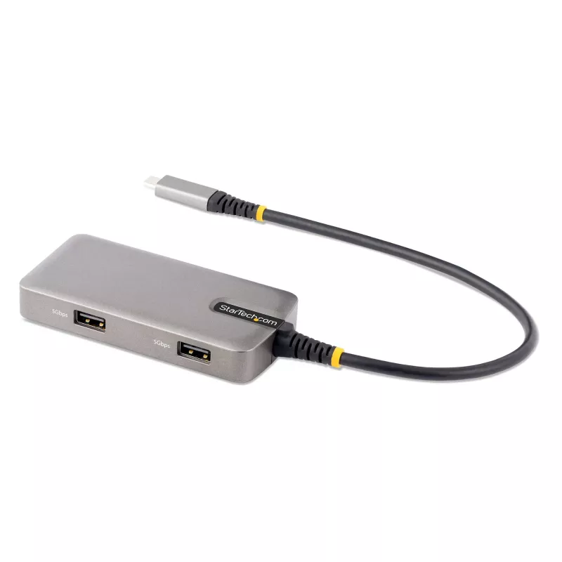 StarTech.com USB-C multiport adaptér – 4K 60Hz HDMI – HDR – 2-portový 5Gbps USB 3.0 hub – 100W Power Delivery Pass-Through – GbE – Works with Chromebook certifikovaný – Windows/macOS