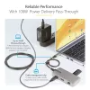 StarTech.com USB-C multiport adaptér – 4K 60Hz HDMI – HDR – 2-portový 5Gbps USB 3.0 hub – 100W Power Delivery Pass-Through – GbE – Works with Chromebook certifikovaný – Windows/macOS