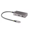 StarTech.com USB-C multiport adaptér - 4K 60Hz HDMI s HDR - 3-portový USB hub - 100W Power Delivery priechodný - Works With Chromebook certifikovaný - Windows/macOS/iPadOS/Android™