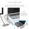 StarTech.com USB-C multiport adaptér - 4K 60Hz HDMI s HDR - 3-portový USB hub - 100W Power Delivery priechodný - Works With Chromebook certifikovaný - Windows/macOS/iPadOS/Android™