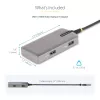 StarTech.com USB-C multiport adaptér - 4K 60Hz HDMI s HDR - 3-portový USB hub - 100W Power Delivery priechodný - Works With Chromebook certifikovaný - Windows/macOS/iPadOS/Android™