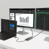 StarTech.com USB-C na Dual-HDMI adaptér – USB-C alebo A na 2x HDMI – 4K 60Hz – 100W Power Delivery Pass-Through – 30 cm (1ft) integrovaný kábel – USB-na-HDMI multi-monitor konvertor pre notebook – TAA