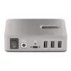 StarTech.com 10-portový USB-C hub - 8x USB-A/2x USB-C - Self-Powered s 65W napájacím zdrojom - USB 3.1 10Gbps - Desktop/Notebook USB hub s USB-IF certifikovaným 3ft uzamykacím káblom, USB C hub