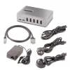 StarTech.com 10-portový USB-C hub - 8x USB-A/2x USB-C - Self-Powered s 65W napájacím zdrojom - USB 3.1 10Gbps - Desktop/Notebook USB hub s USB-IF certifikovaným 3ft uzamykacím káblom, USB C hub