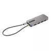 StarTech.com USB-C multiport adaptér – 4K 60Hz HDMI video, 3-portový 5Gbit/s USB-A hub, 100W USB Power Delivery priechodný/GbE/SD/MicroSD, 30cm kábel, prenosná dokovacia stanica pre notebook