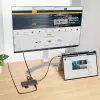 StarTech.com USB-C multiport adaptér – 4K 60Hz HDMI video, 3-portový 5Gbit/s USB-A hub, 100W USB Power Delivery priechodný/GbE/SD/MicroSD, 30cm kábel, prenosná dokovacia stanica pre notebook