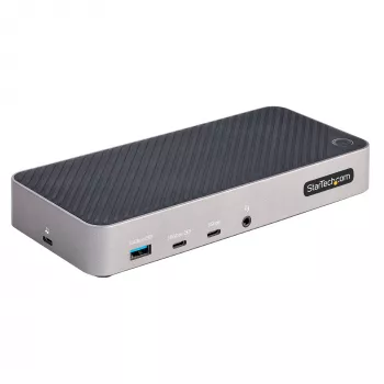 StarTech.com USB-C Triple Monitor dokovacia stanica - HDMI/DP Triple 4k USB-C dock - 5x USB hub - GbE - 100W PD - univerzálna multi monitor dokovacia stanica - Thunderbolt 3/4 kompatibilná
