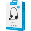 Sandberg USB Office headset, káblový, kancelária/call centrum, 20 - 20000 Hz, 94 g, headset, čierny