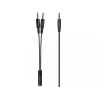Sandberg MiniJack Chat headset, káblový, hovory/hudba, 20 - 20000 Hz, 180 g, headset, čierny