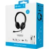Sandberg MiniJack Chat headset, káblový, hovory/hudba, 20 - 20000 Hz, 180 g, headset, čierny