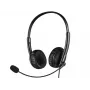 Sandberg 2in1 Office headset Jack+USB, káblový, kancelária/call centrum, 20 - 20000 Hz, 110 g, slúchadlá, čierny