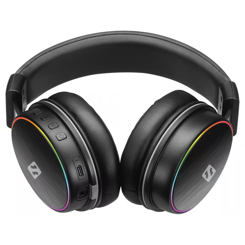 Sandberg HeroBlaster bezdrôtový headset, káblový & bezdrôtový, 20 - 20000 Hz, gaming, 300 g, headset, čierny