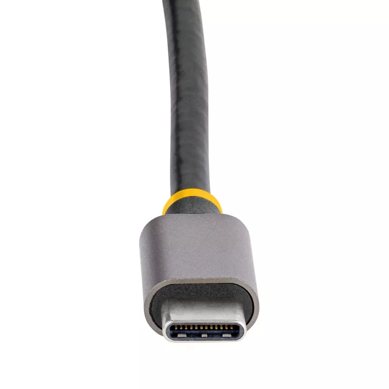 StarTech.com USB-C multiport adaptér, 4K 60Hz HDMI video, 3-portový 5Gbps USB hub, 100W Power Delivery Pass-Through, GbE, 30 cm kábel, Mini Travel Dock, dokovacia stanica pre notebook