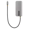 StarTech.com USB-C multiport adaptér, 4K 60Hz HDMI video, 3-portový 5Gbps USB hub, 100W Power Delivery Pass-Through, GbE, 30 cm kábel, Mini Travel Dock, dokovacia stanica pre notebook