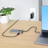 StarTech.com USB-C multiport adaptér, 4K 60Hz HDMI video, 3-portový 5Gbps USB hub, 100W Power Delivery Pass-Through, GbE, 30 cm kábel, Mini Travel Dock, dokovacia stanica pre notebook