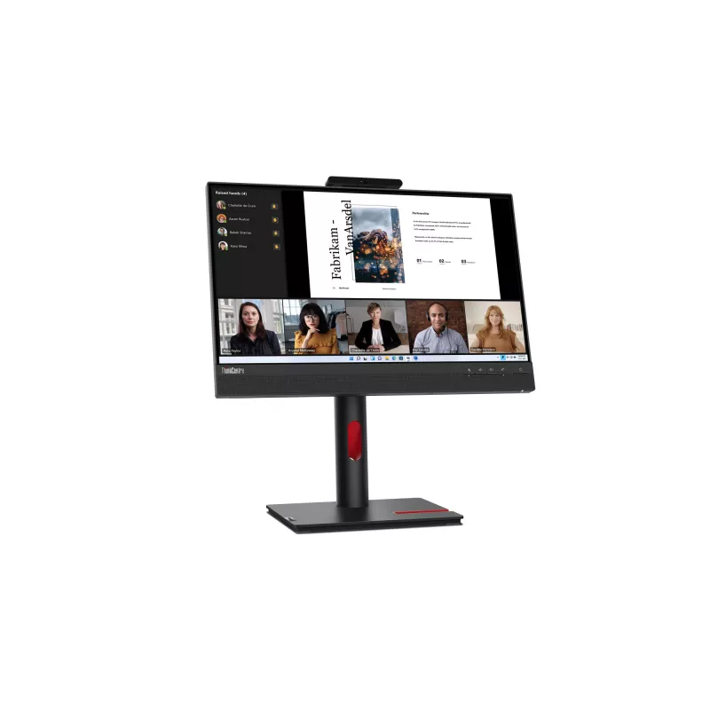 Lenovo ThinkCentre TIO-22 Gen5 monitor, 54,6 cm (21,5 inch), 1920 x 1080 pixelov, Full HD, LED, 6 ms, čierny