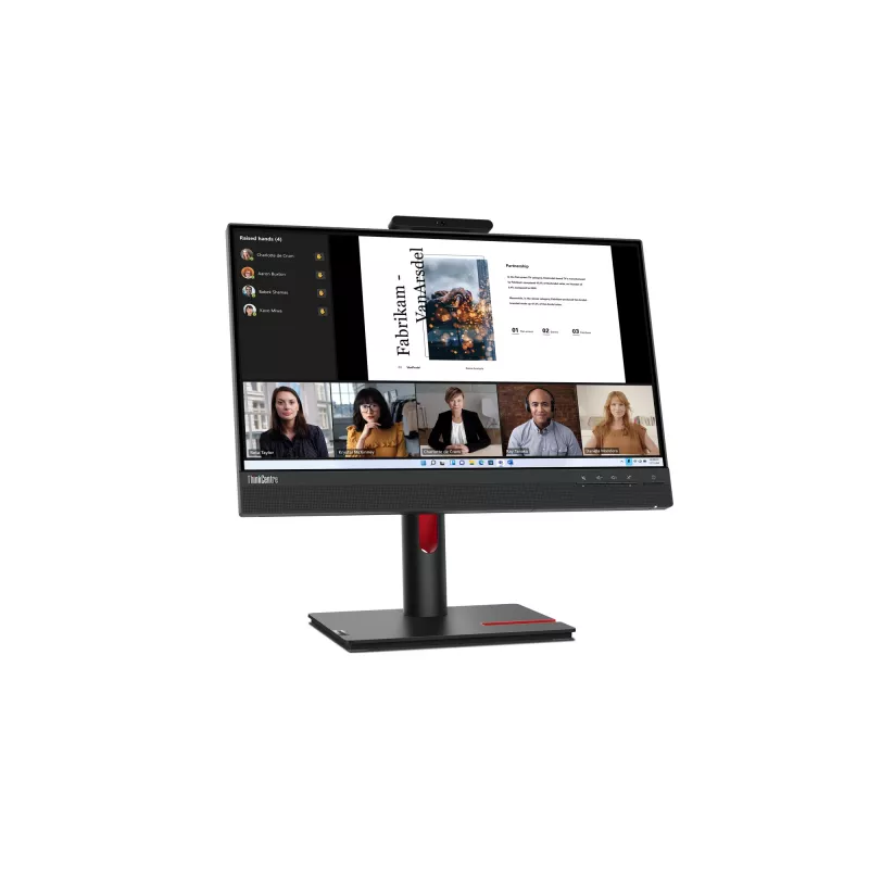 Lenovo ThinkCentre TIO-22 Gen5 monitor, 54,6 cm (21,5 inch), 1920 x 1080 pixelov, Full HD, LED, 6 ms, čierny