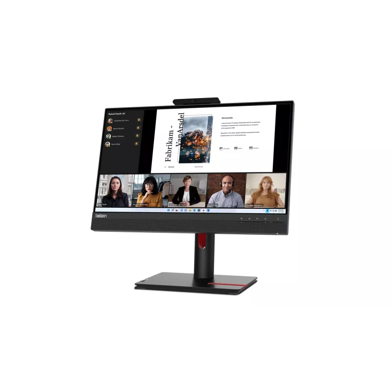 Lenovo ThinkCentre TIO-22 Gen5 monitor, 54,6 cm (21,5 inch), 1920 x 1080 pixelov, Full HD, LED, 6 ms, čierny