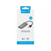 Sandberg USB 3.0 Pocket Hub 4 porty, USB 3.2 Gen 1 (3.1 Gen 1) Type-A, USB 3.2 Gen 1 (3.1 Gen 1) Type-A, 5000 Mbit/s, biely, hliník, RoHS