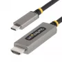 StarTech.com 1m USB-C-na-HDMI adaptérový kábel, 8K 60Hz, 4K 144Hz, HDR10, USB Type-C-na-HDMI 2.1 video konvertorový kábel, USB-C DP Alt Mode/USB4/Thunderbolt 3/4 kompatibilný – USB-C notebook na HDMI monitor