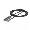 StarTech.com 6ft (2m) USB-C na HDMI adaptérový kábel, 8K 60Hz, 4K 144Hz, HDR10, USB Type-C na HDMI 2.1 video konvertorový kábel, USB-C DP Alt Mode/USB4/Thunderbolt 3/4 kompatibilný – USB-C notebook na HDMI monitor