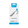 Sandberg USB-C dok HDMI+3xUSB+PD 100W, káblové, USB 3.2 Gen 1 (3.1 Gen 1) Type-C, 100 W, sivá, 4K Ultra HD, hliník