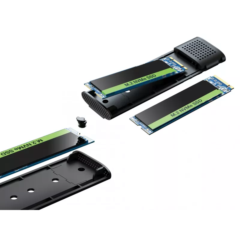 Sandberg USB 3.2 puzdro pre M.2+NVMe SSD