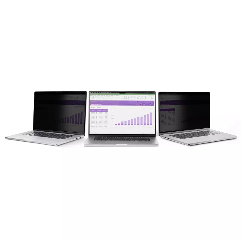 StarTech.com 14-palcový filter proti videniu pre MacBook Pro 21/23, odnímateľný a obojstranný matný filter proti videniu, magnetická ochrana obrazovky notebooku s 51 % redukciou modrého svetla