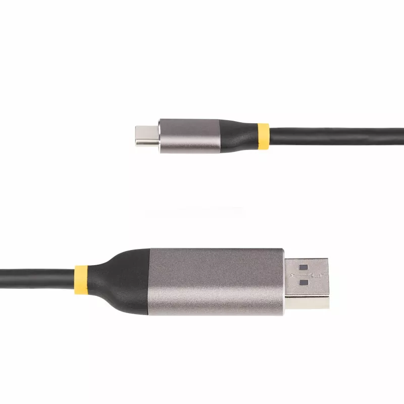 StarTech.com 3m USB-C na DisplayPort adaptérový kábel, 8K 60Hz, 4K 144Hz, HDR, USB Type-C na DP 1.4 video konvertorový kábel, kompatibilný s USB4/Thunderbolt 3/4