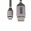 StarTech.com 3m USB-C na DisplayPort adaptérový kábel, 8K 60Hz, 4K 144Hz, HDR, USB Type-C na DP 1.4 video konvertorový kábel, kompatibilný s USB4/Thunderbolt 3/4