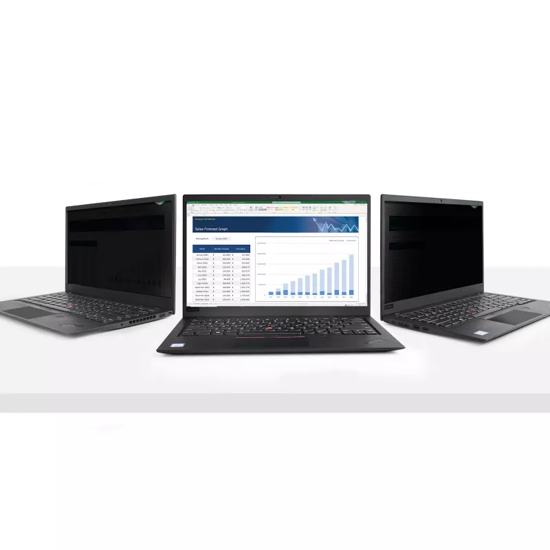 StarTech.com 14-palcový filter proti videniu pre notebook - matná ochrana proti videniu pre širokouhlé displeje (16:9) - ochrana obrazovky notebooku s 51% redukciou modrého svetla - obojstranný matný/lesklý