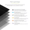 StarTech.com 14-palcový filter proti videniu pre notebook - matná ochrana proti videniu pre širokouhlé displeje (16:9) - ochrana obrazovky notebooku s 51% redukciou modrého svetla - obojstranný matný/lesklý