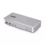 StarTech.com Dual-Monitor USB4 dokovacia stanica, Dual 4K 120Hz alebo Single 8K 60Hz HDMI, 100W nabíjanie notebooku, 2,5GbE, USB-C multi-monitor dok, bez ovládačov
