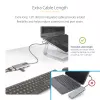 StarTech.com USB-C multiport adaptér s pripojeným USB-C na USB-A dongle, Dual HDMI (4K30Hz/1080p60Hz), 3x USB-A 5Gbps, Mini Travel Dock, dokovacia stanica pre notebook, 1,3ft/40cm kábel