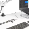 StarTech.com USB-C multiport adaptér s pripojeným USB-C na USB-A dongle, Dual HDMI (4K30Hz/1080p60Hz), 3x USB-A 5Gbps, Mini Travel Dock, dokovacia stanica pre notebook, 1,3ft/40cm kábel