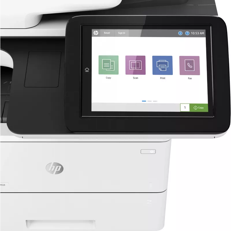 HP LaserJet Enterprise MFP M528dn, laser, monochromatlač, 1200 x 1200 DPI, A4, priama tlač, čierna, biela