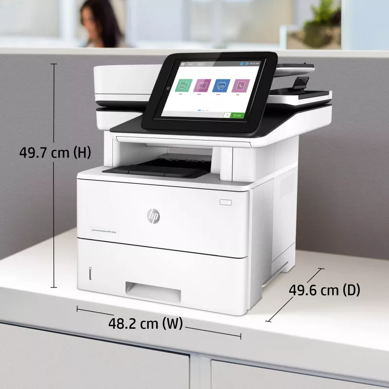 HP LaserJet Enterprise MFP M528dn, laser, monochromatlač, 1200 x 1200 DPI, A4, priama tlač, čierna, biela