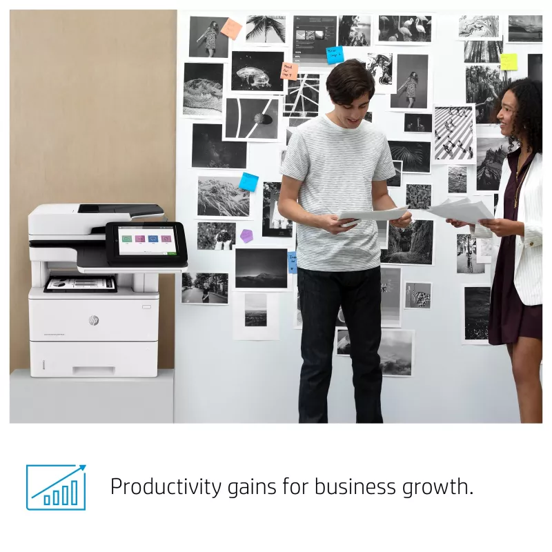 HP LaserJet Enterprise MFP M528dn, laser, monochromatlač, 1200 x 1200 DPI, A4, priama tlač, čierna, biela