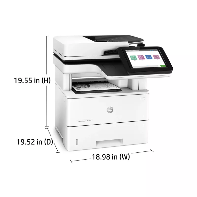 HP LaserJet Enterprise MFP M528dn, laser, monochromatlač, 1200 x 1200 DPI, A4, priama tlač, čierna, biela