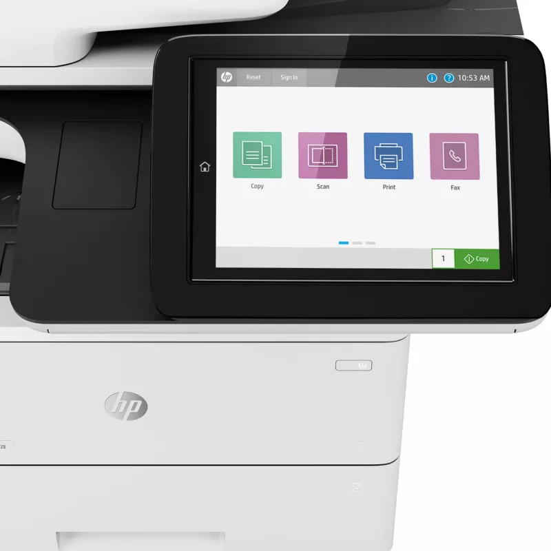 HP LaserJet Enterprise MFP M528dn, laser, monochromatlač, 1200 x 1200 DPI, A4, priama tlač, čierna, biela