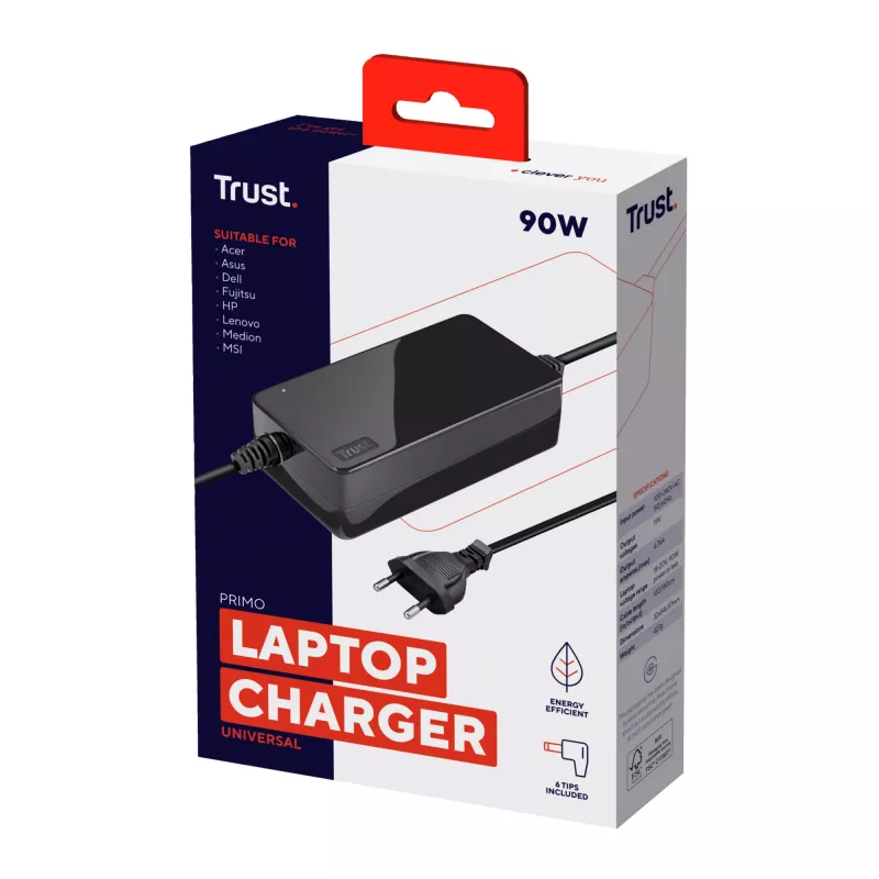 Trust Primo Universal 90W nabíjačka na notebook
